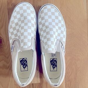 Vans Classic Slip-On Checkerboard Shoe W10.5
